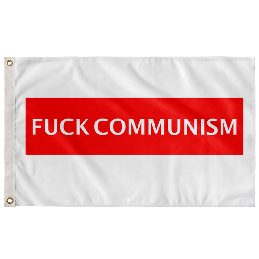 FUCK COMMUNISM Flag