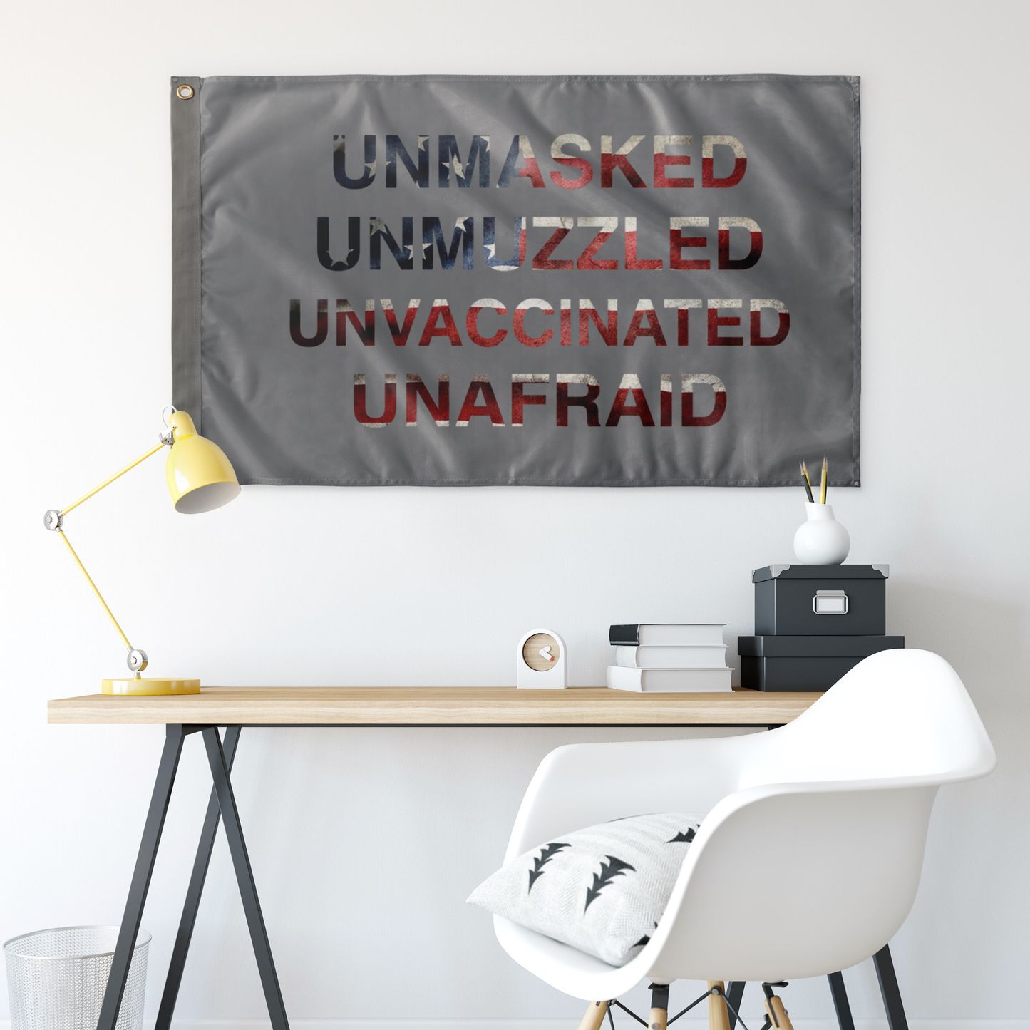 UNMASKED - UNAFRAID HOODIE Flag