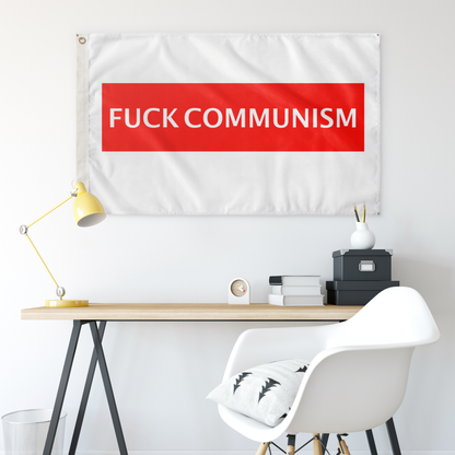 FUCK COMMUNISM Flag