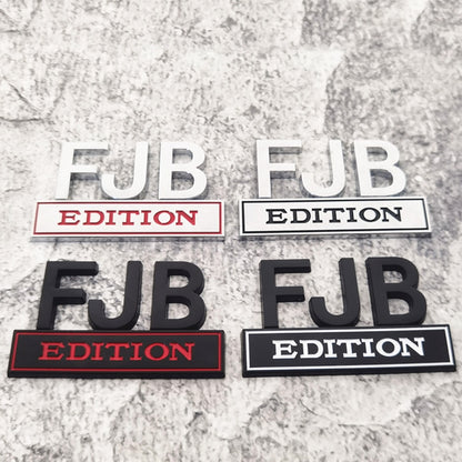 FJB EDITION EMBLEM FENDER BADGE