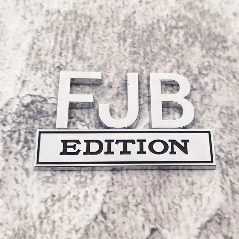 FJB EDITION EMBLEM FENDER BADGE