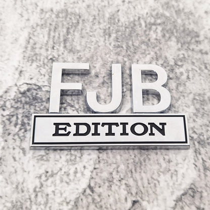 FJB EDITION EMBLEM FENDER BADGE
