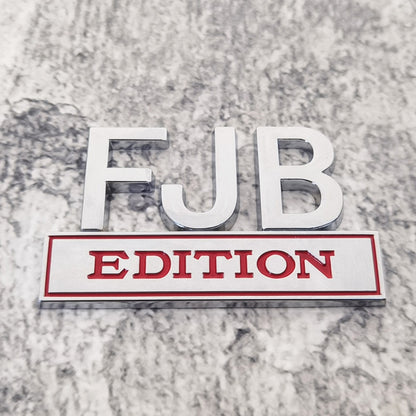 FJB EDITION EMBLEM FENDER BADGE