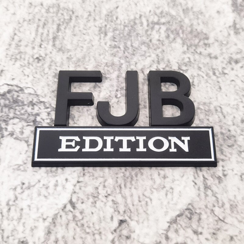 FJB EDITION EMBLEM FENDER BADGE