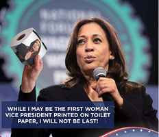 Kamala Harris Toilet Paper