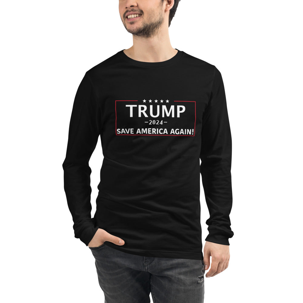 SAVE AMERICA AGAIN Long Sleeve